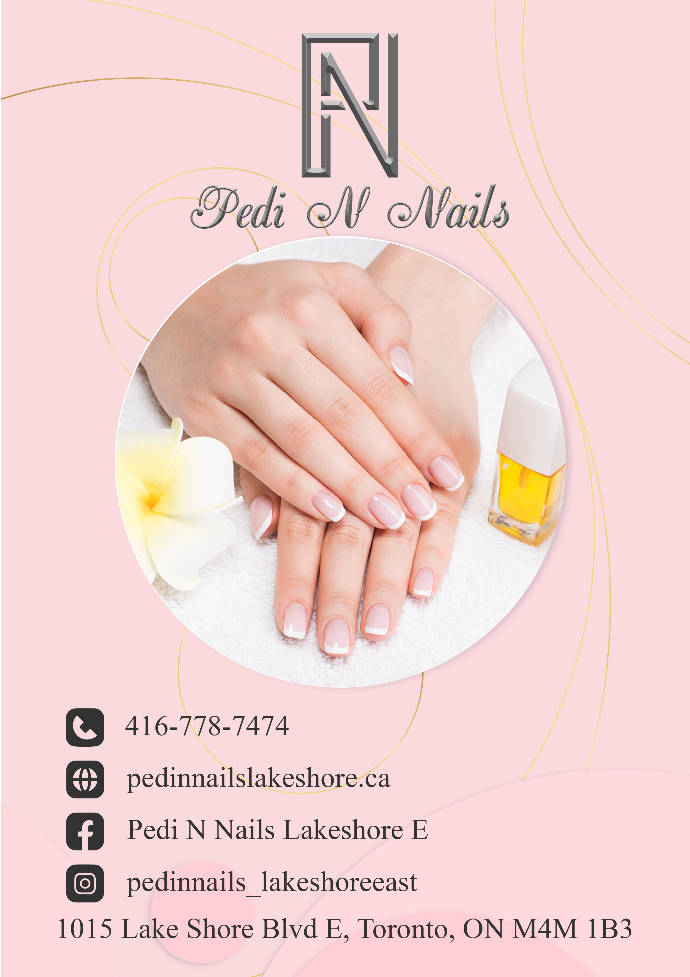 Pedi N Nails Lakeshore Nail Salon in Toronto